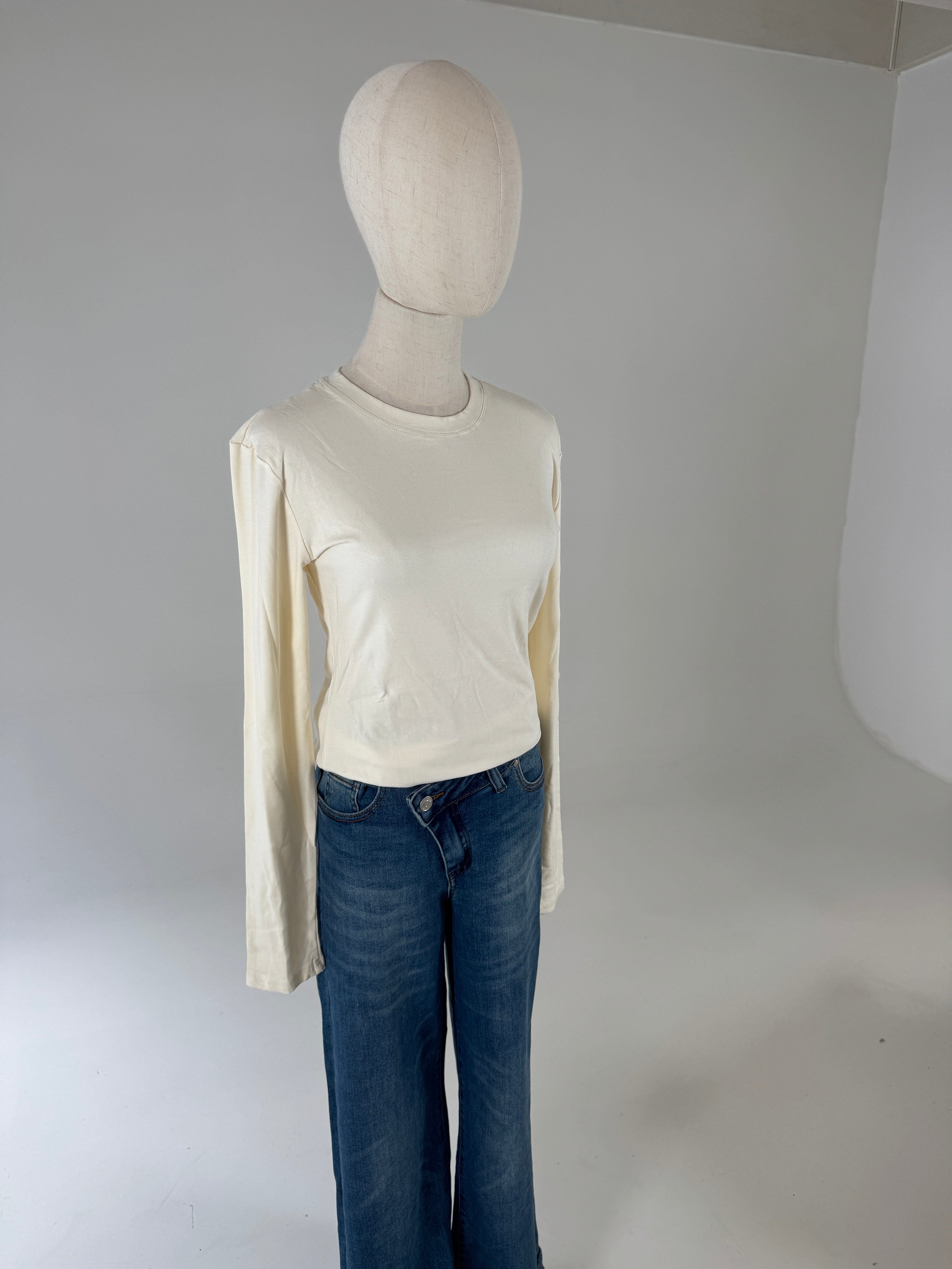 Damen Basic Longsleeve