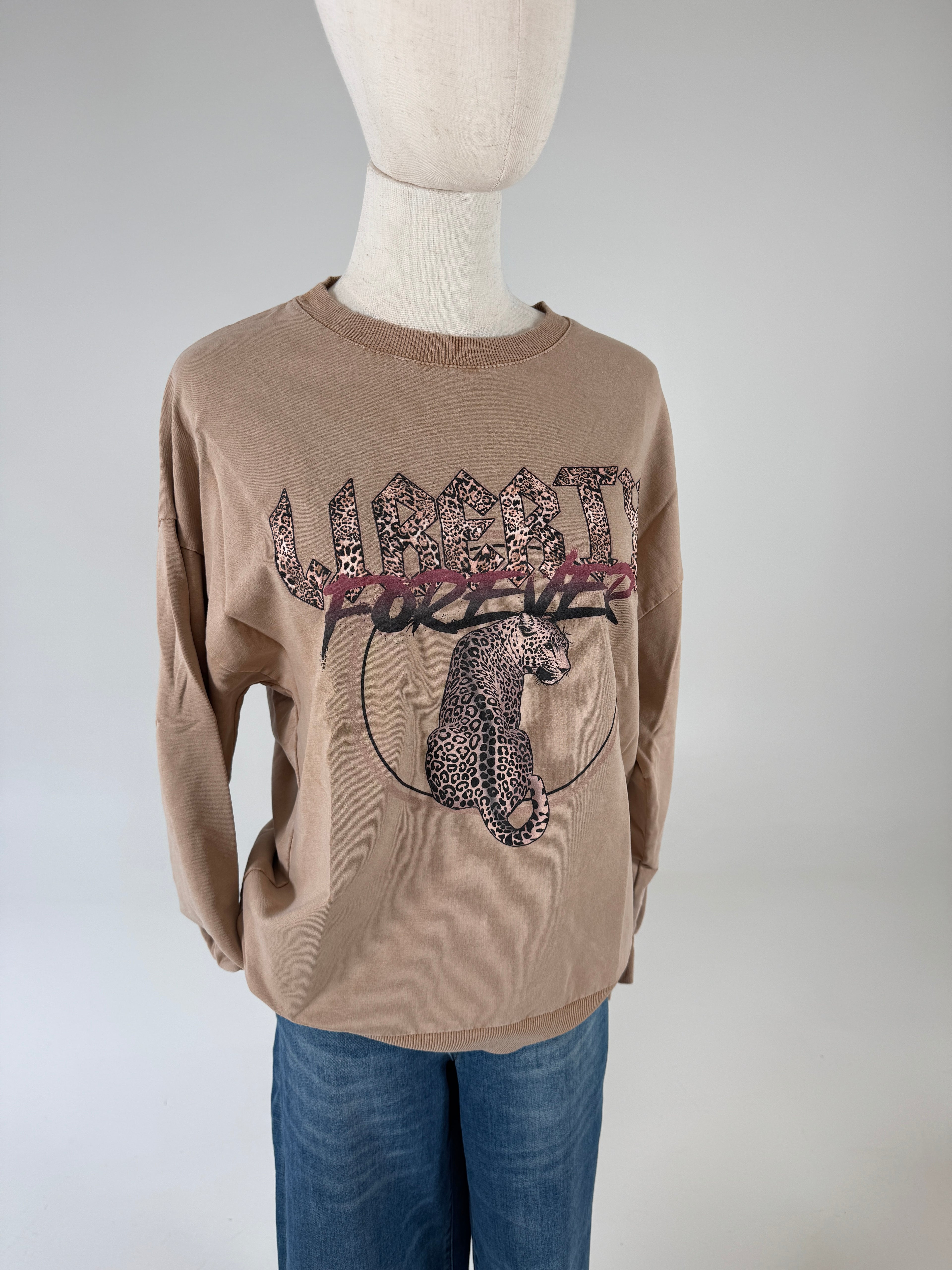Damen Pullover mit Print Liberty