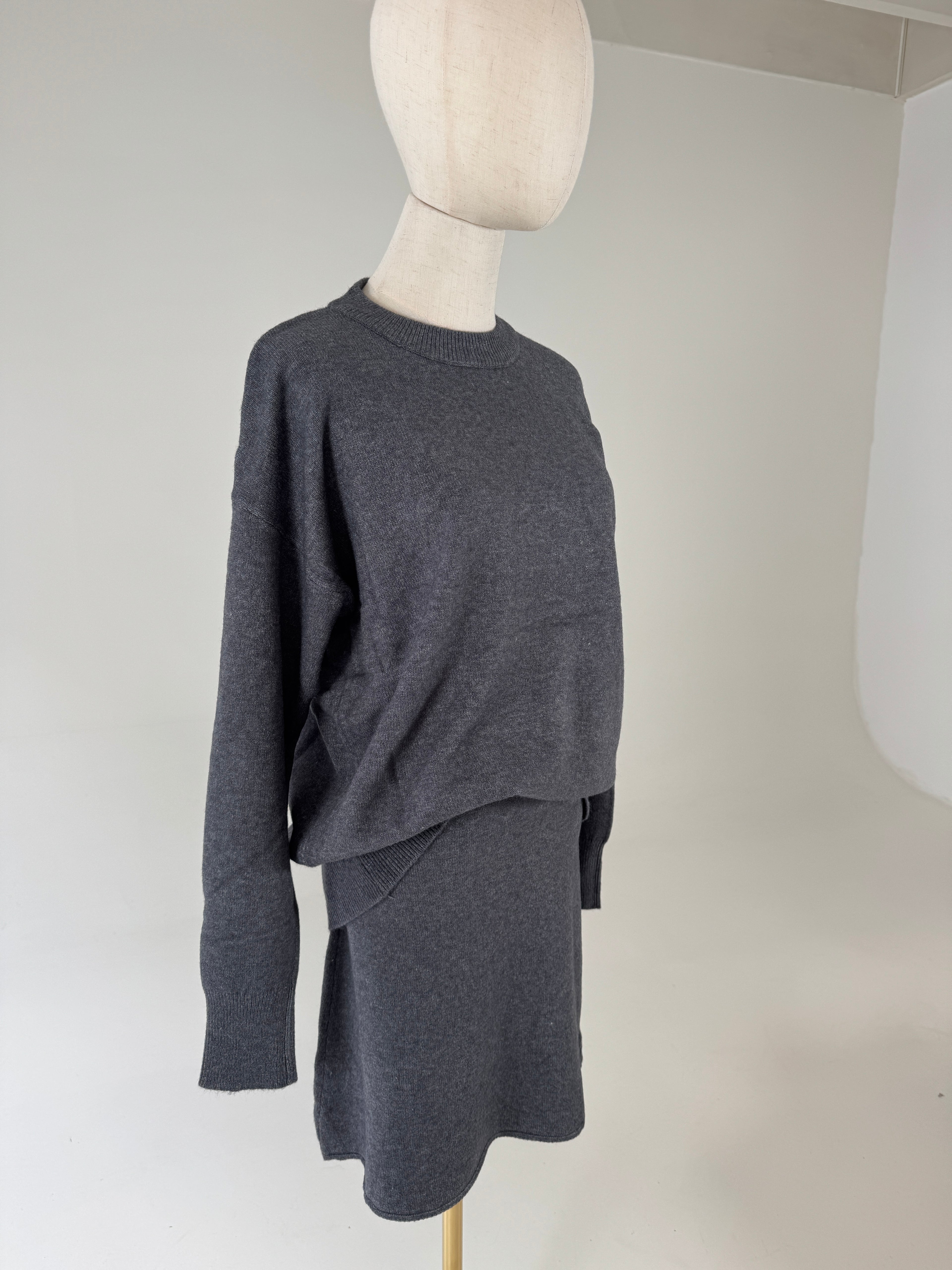 Set Cozy Pullover und Rock