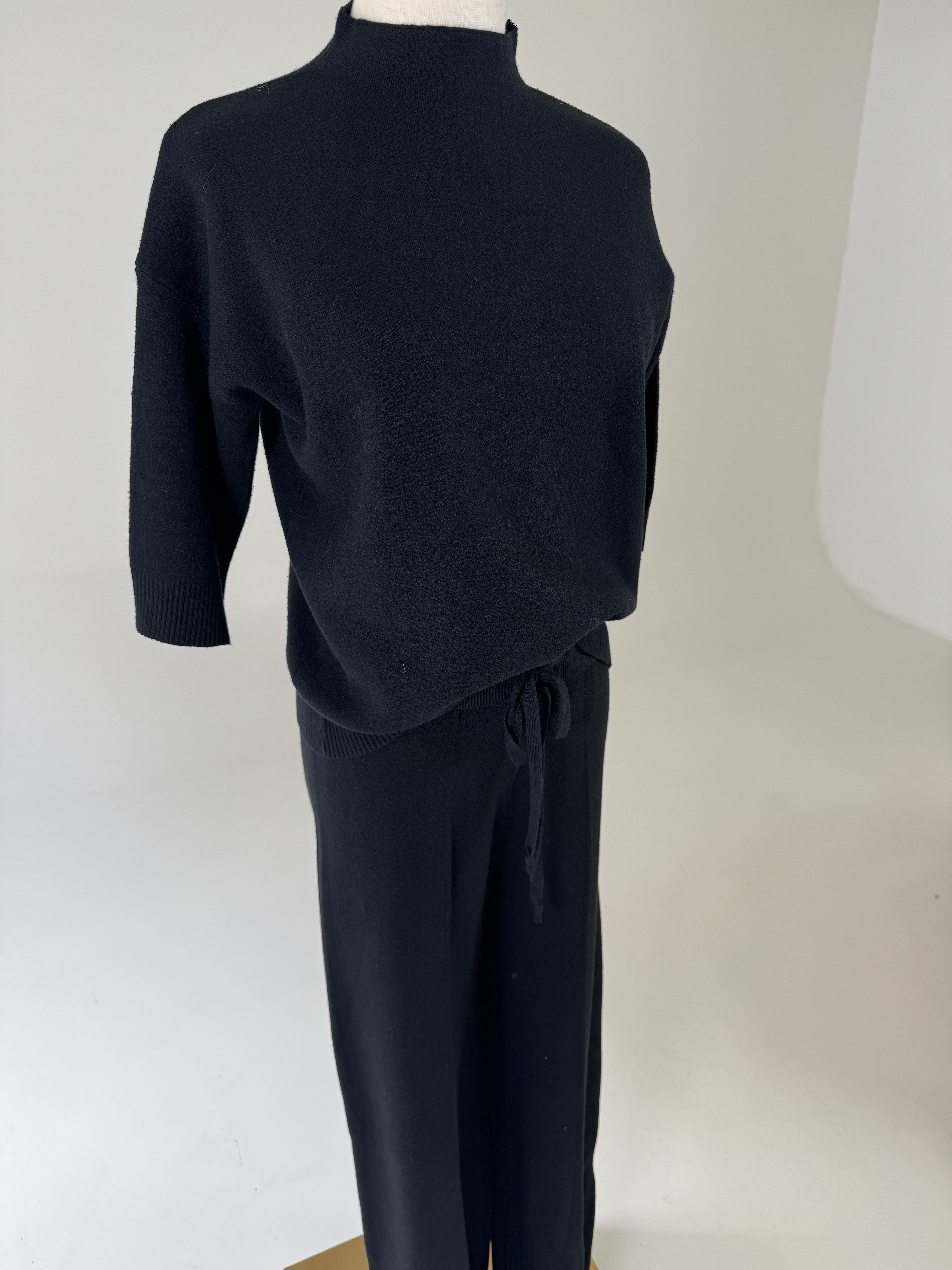 Damen Strick Set 2 Teilig Hose & Oberteil