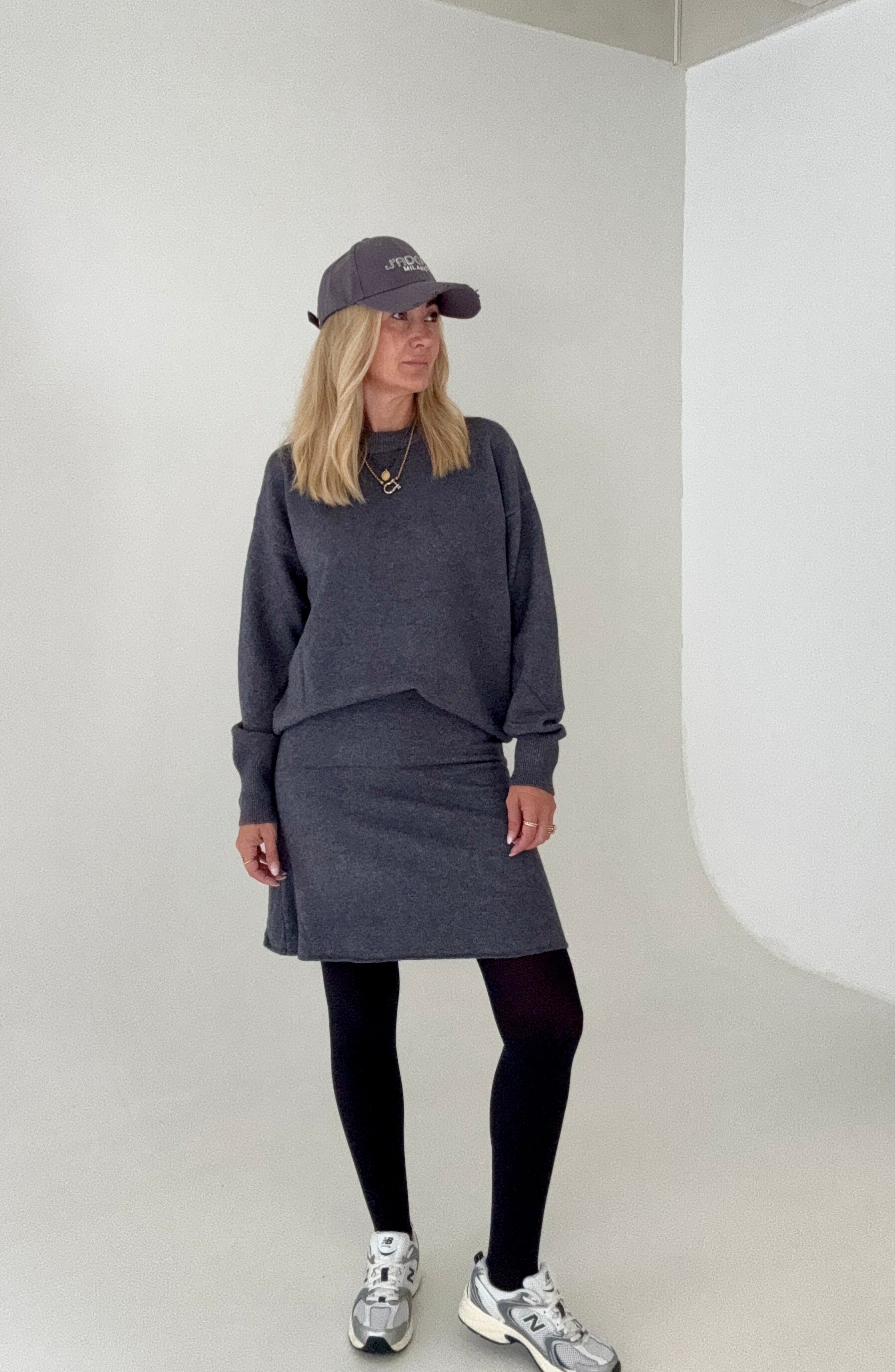 Set Cozy Pullover und Rock