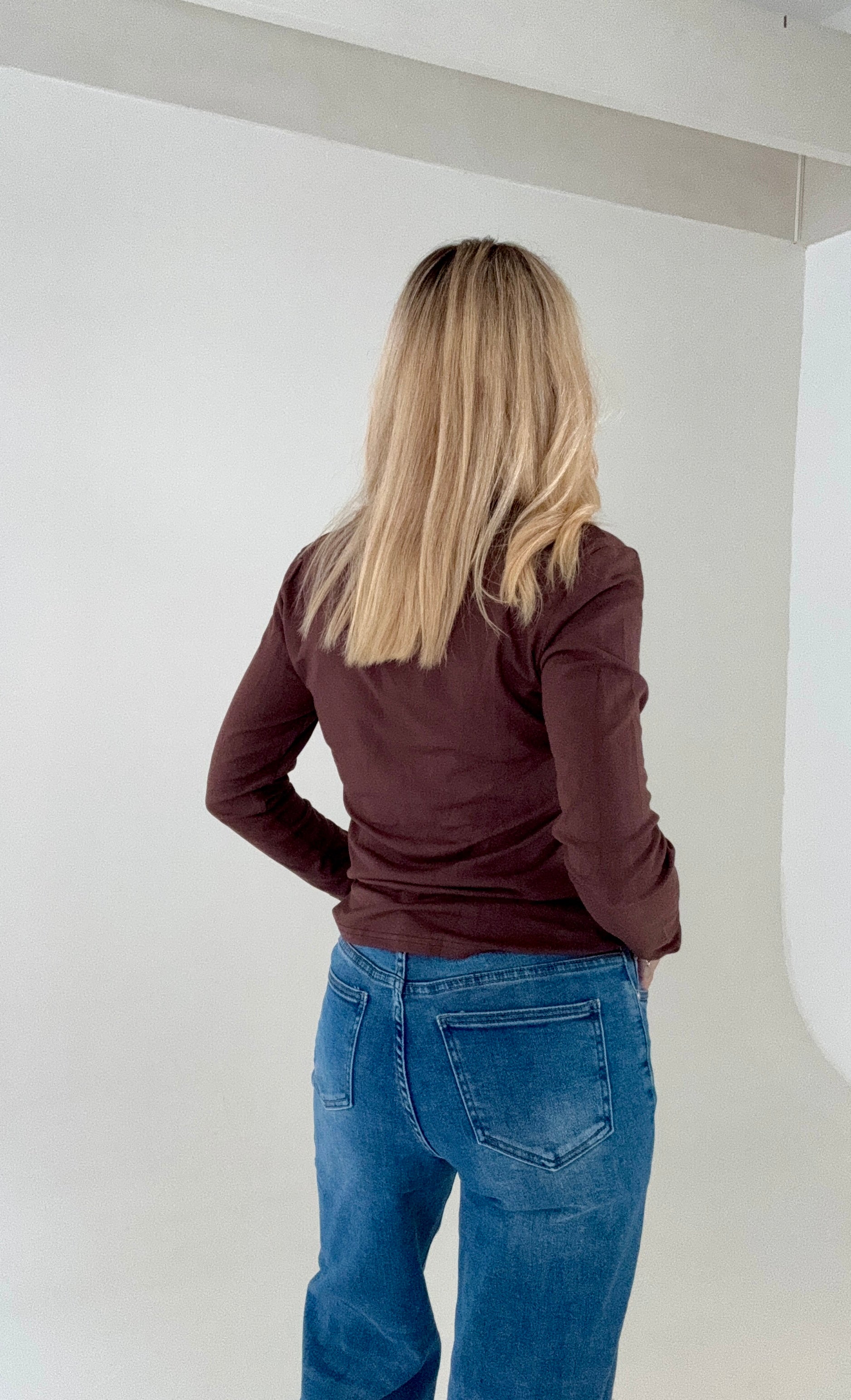 Damen Basic Longsleeve