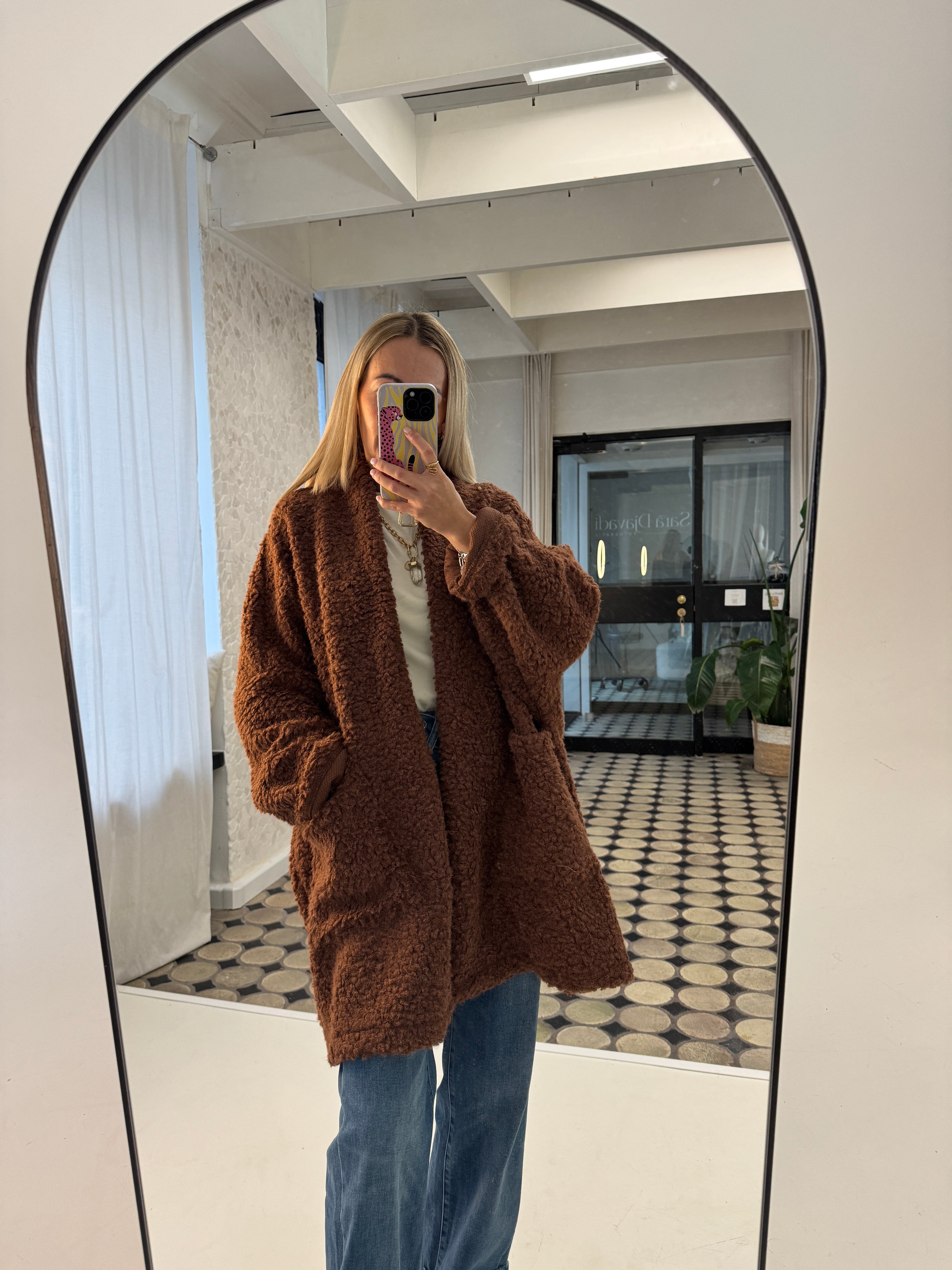 Teddy Jacke Oversize