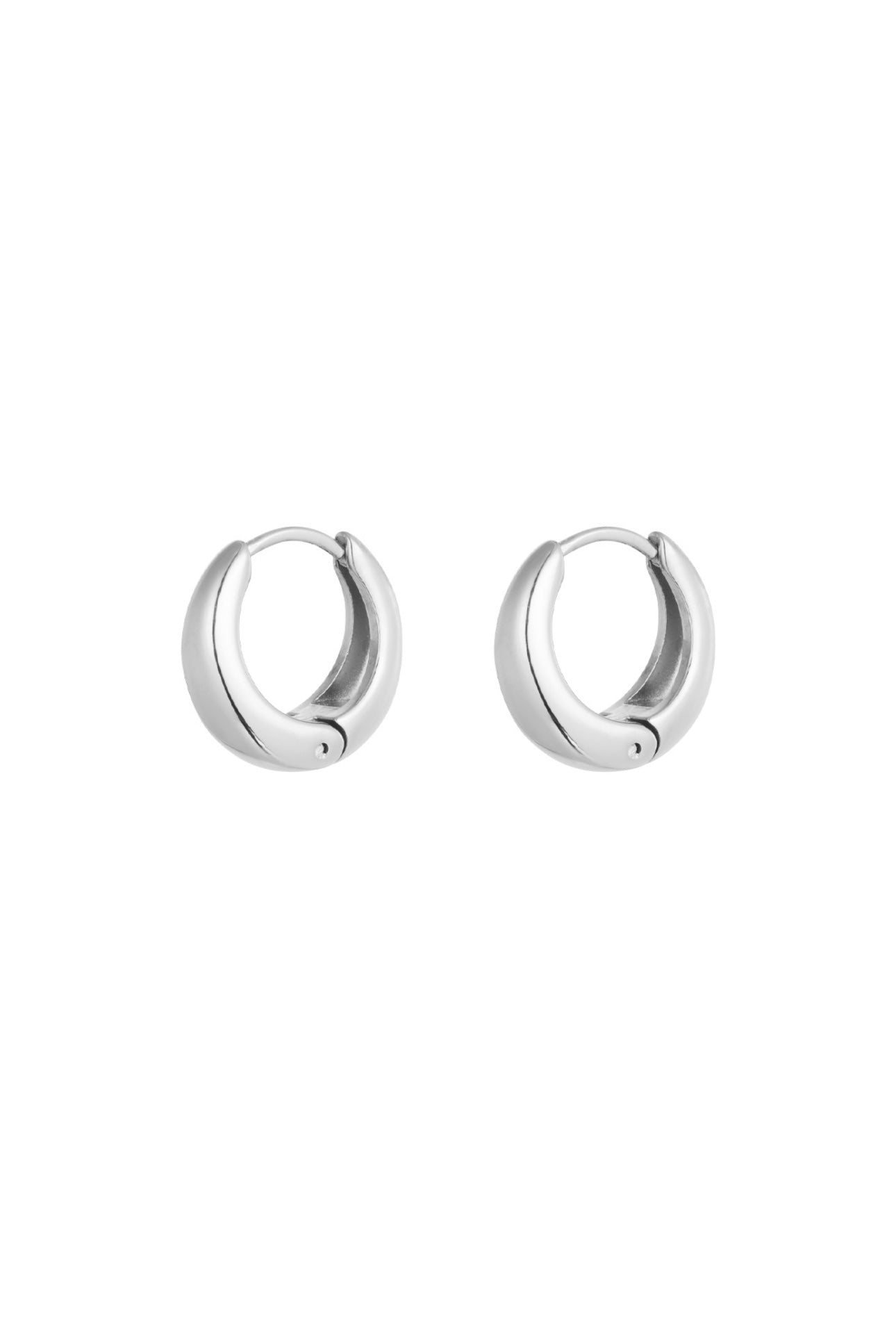 Creolen klein Gold und Silber
