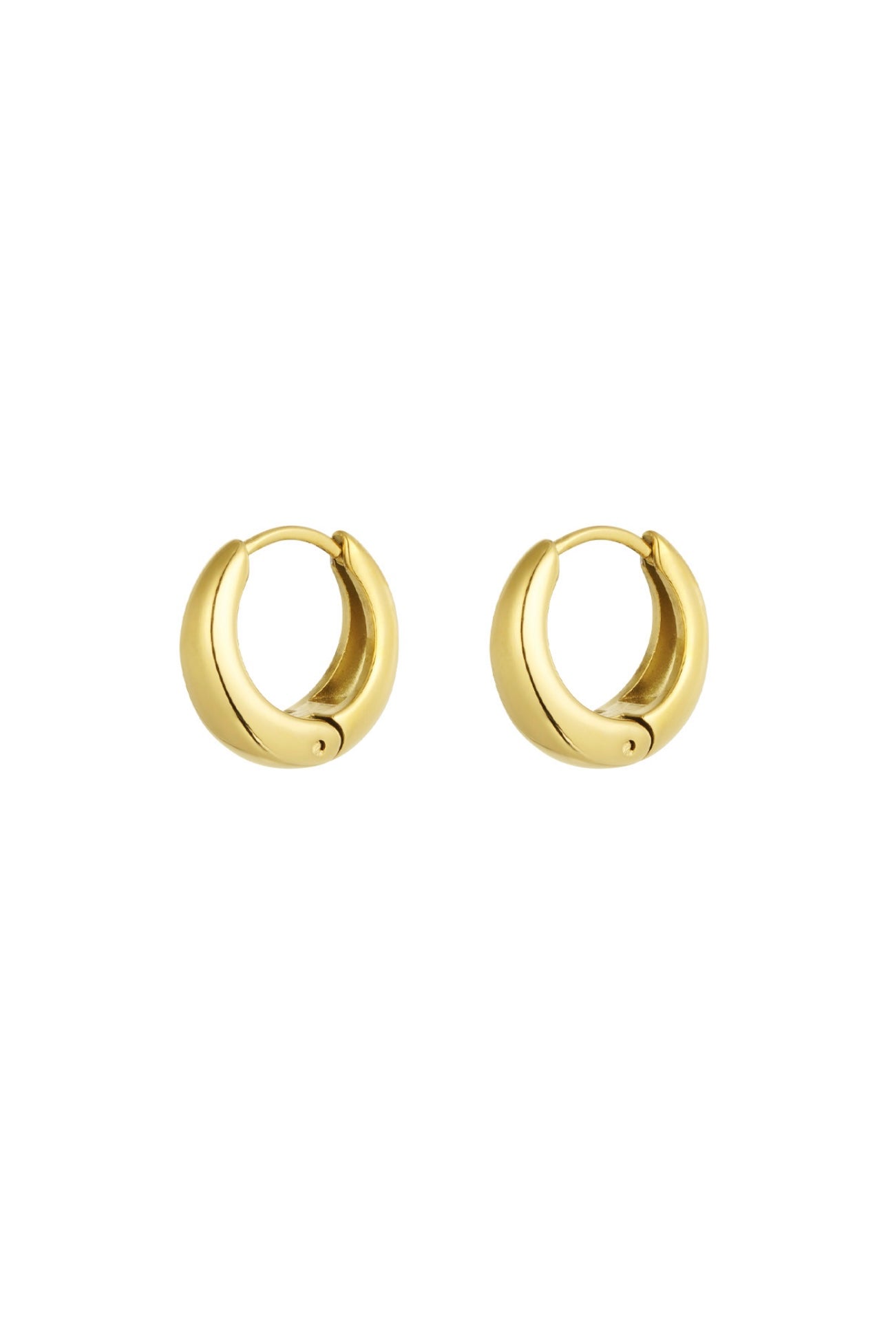 Creolen klein Gold und Silber