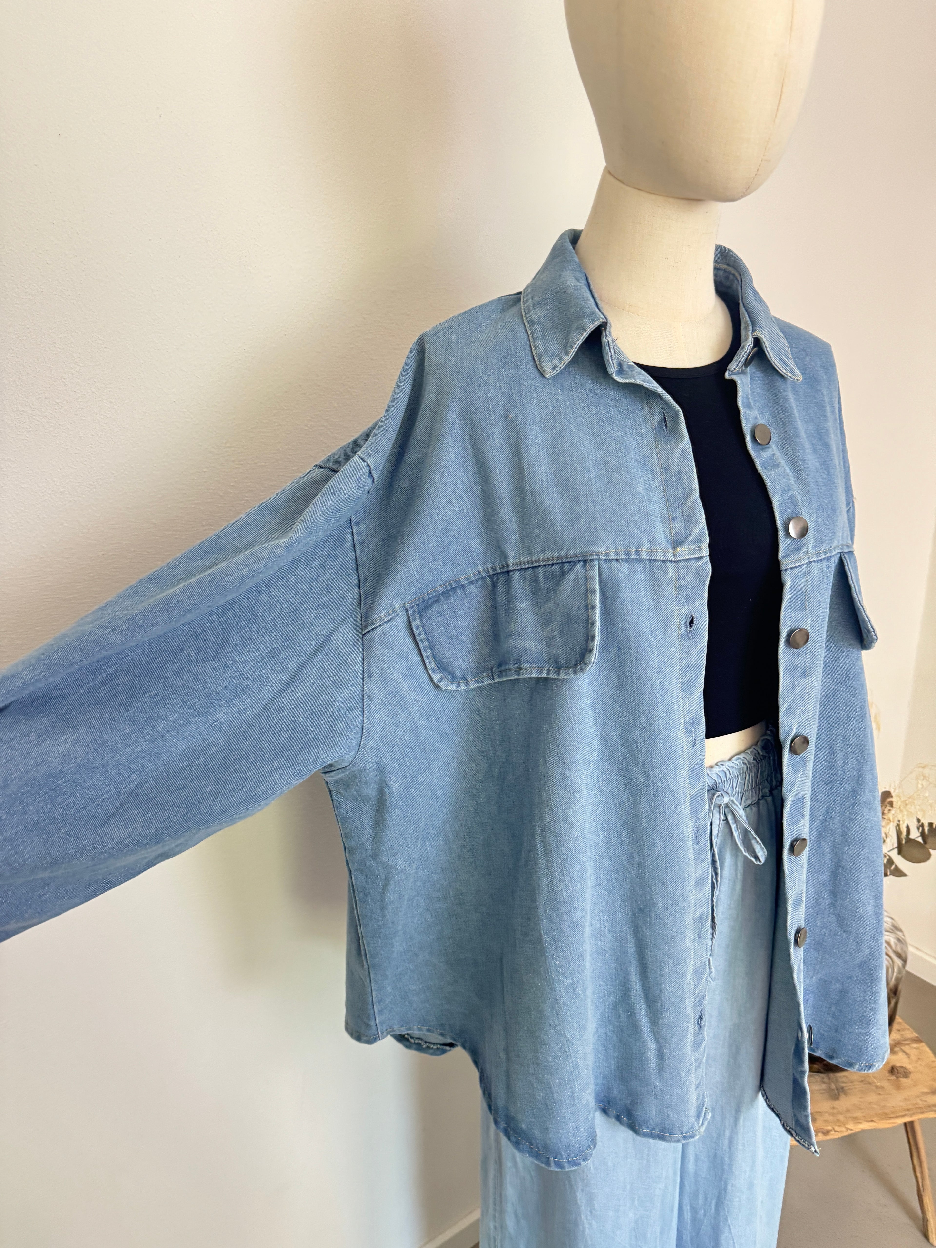 Jeansjacke Oversize
