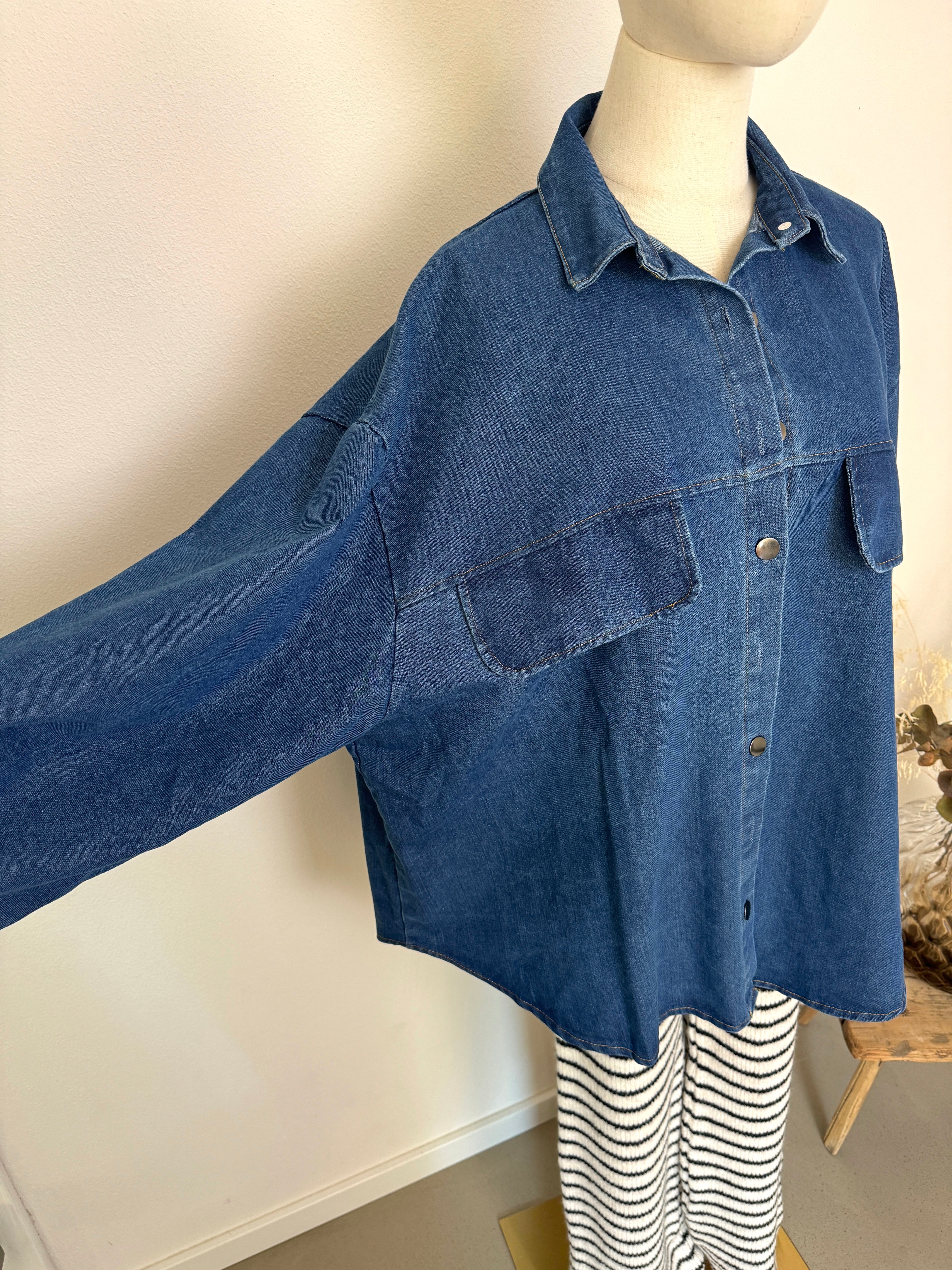 Jeansjacke Oversize