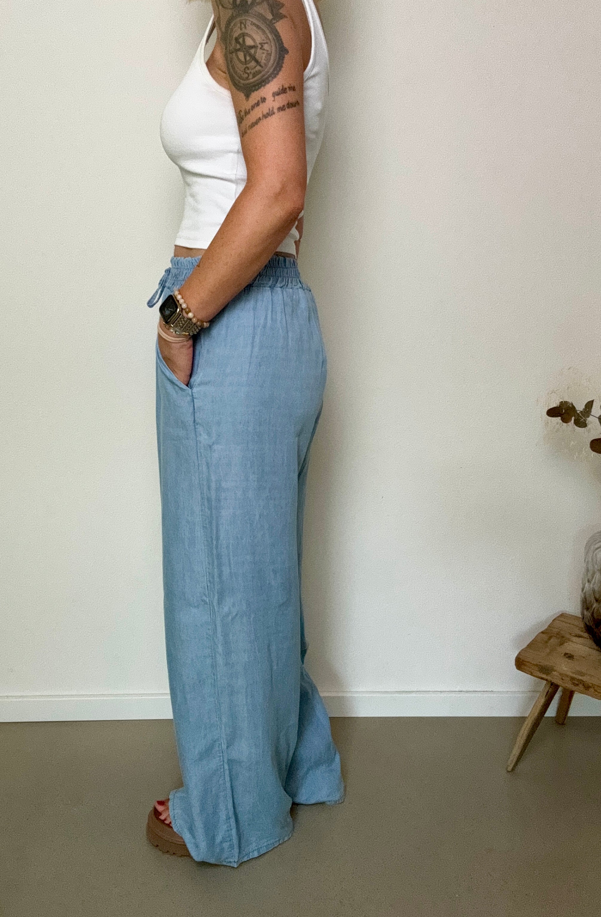 Schlupfhose mit Gummibund