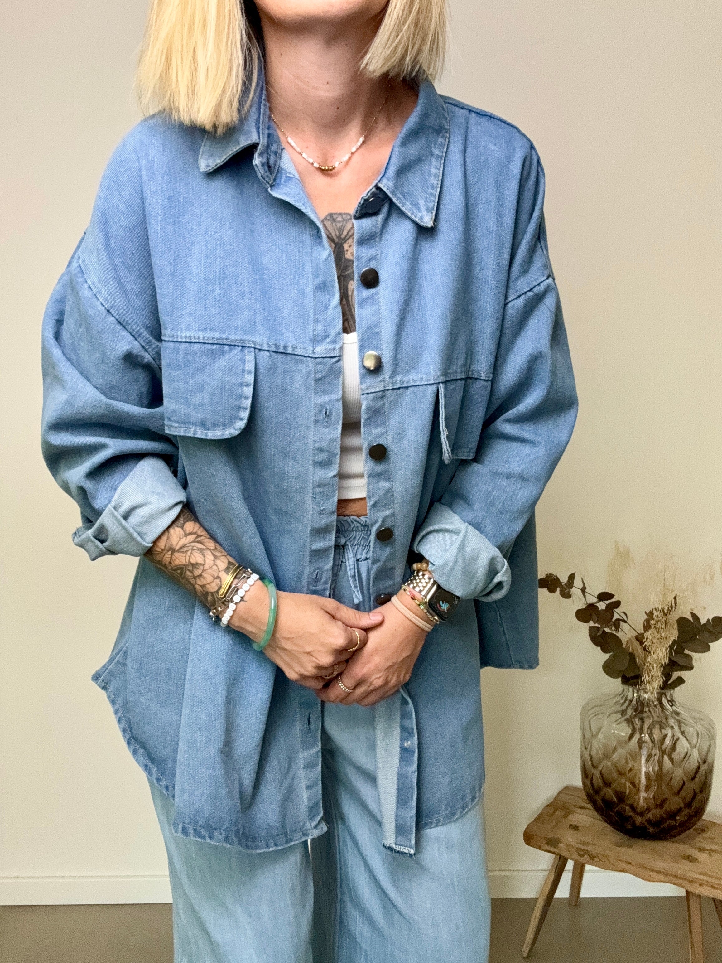 Jeansjacke Oversize