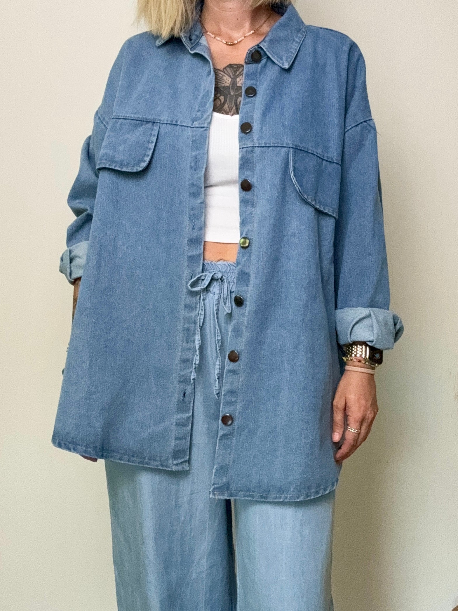 Jeansjacke Oversize