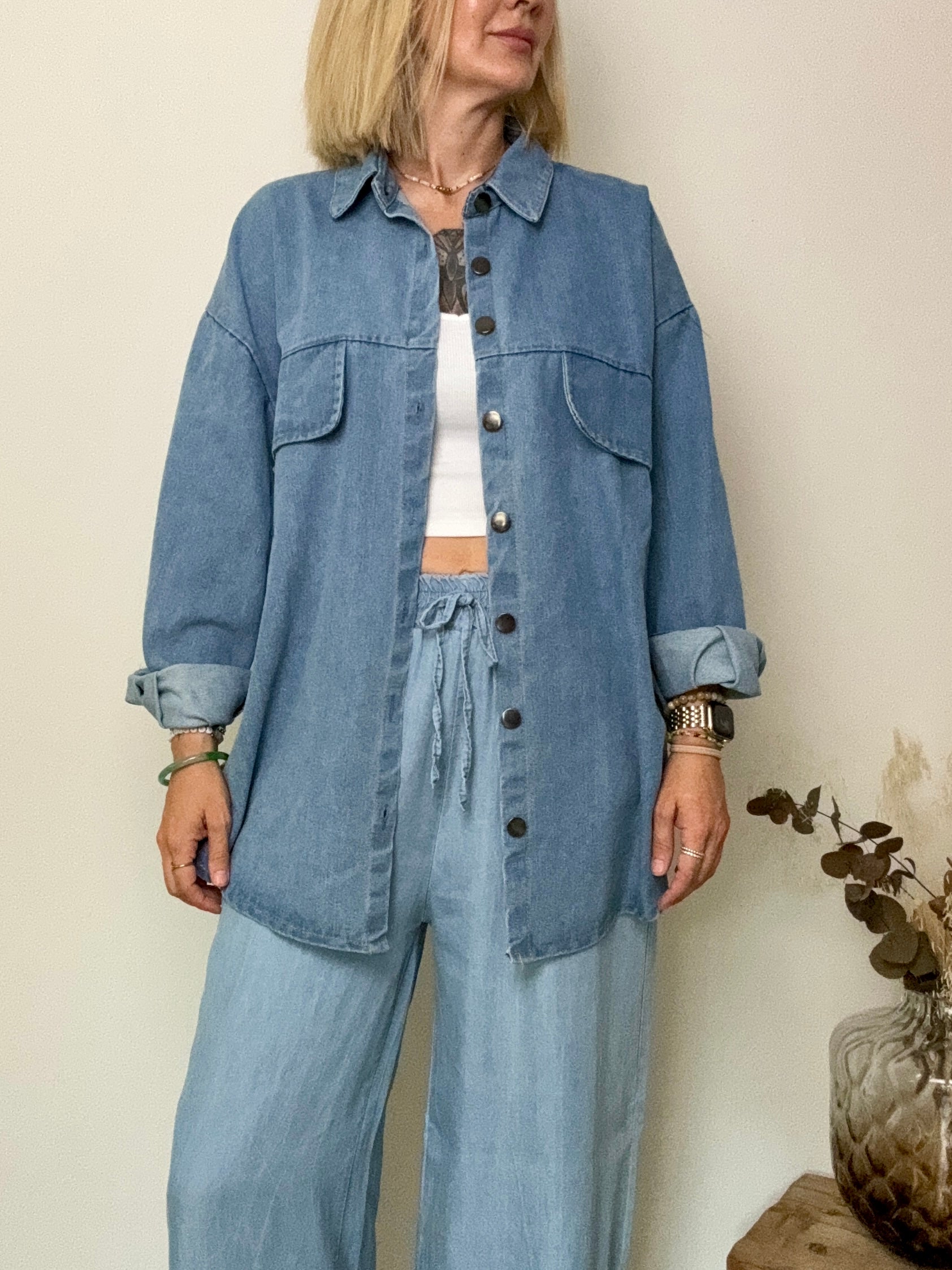 Jeansjacke Oversize