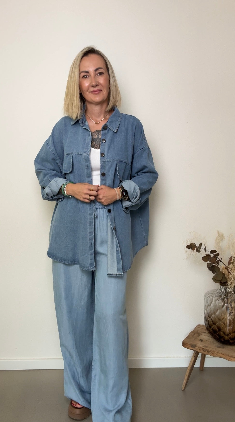 Jeansjacke Oversize