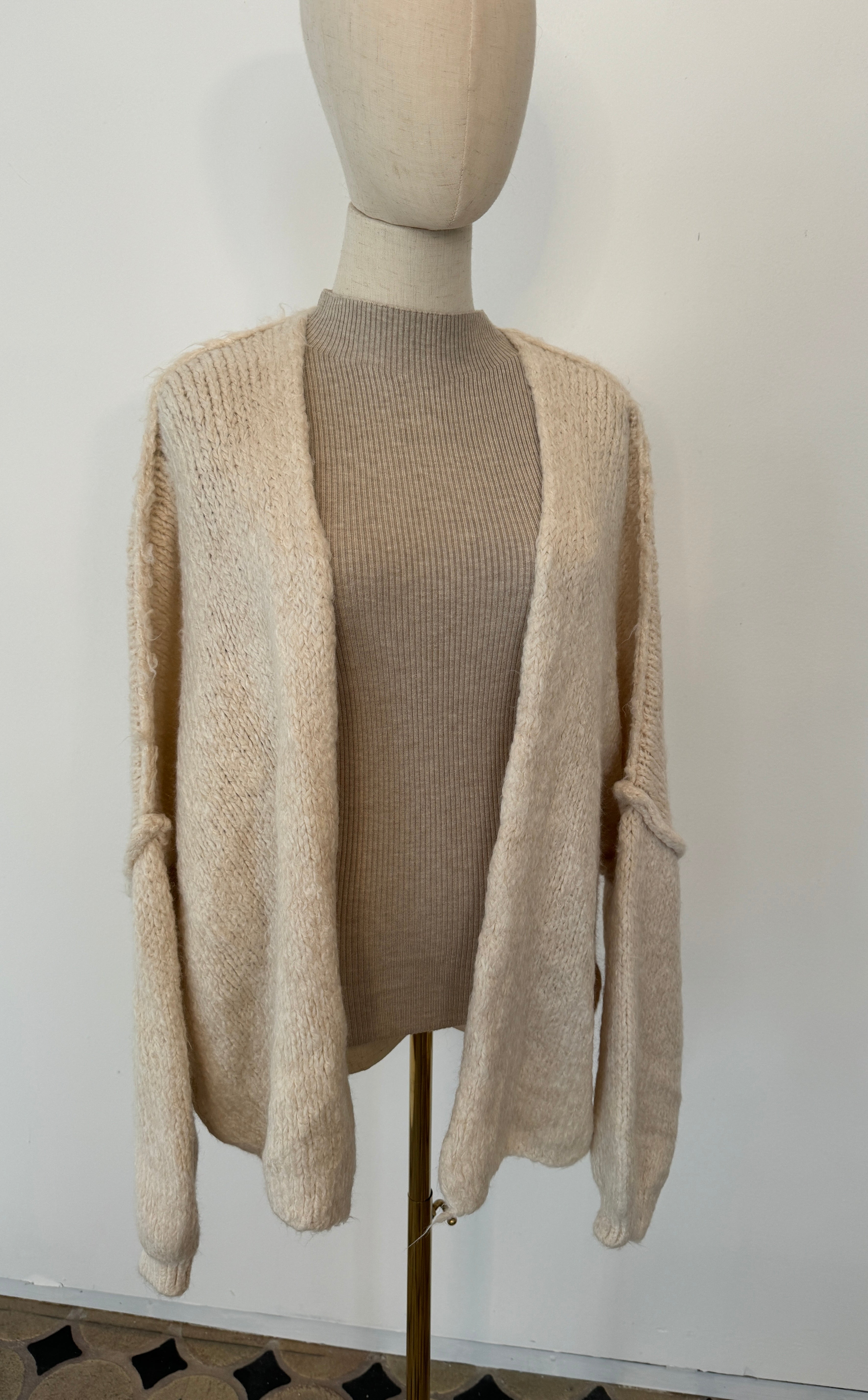 Strickjacke Oversize