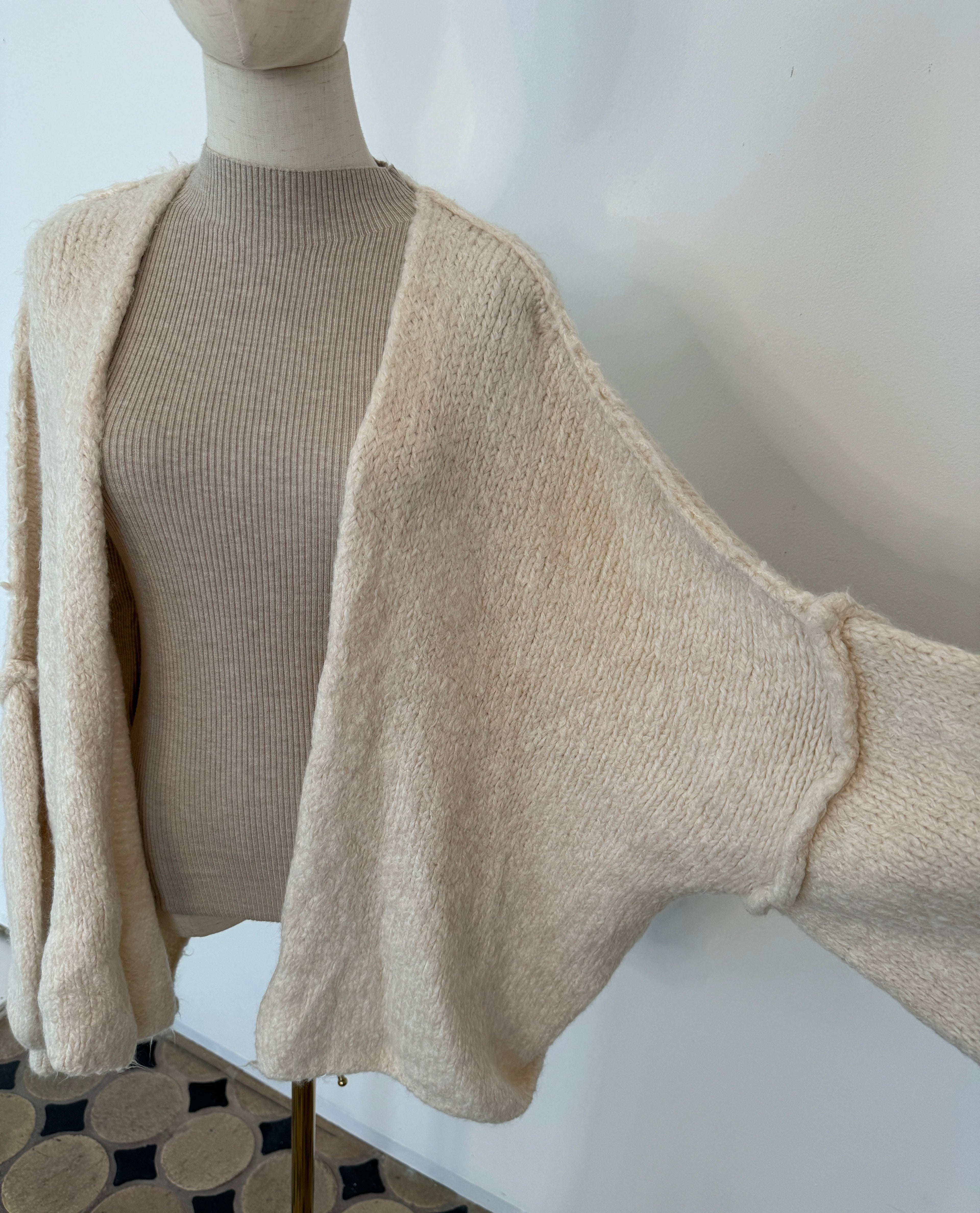 Strickjacke Oversize