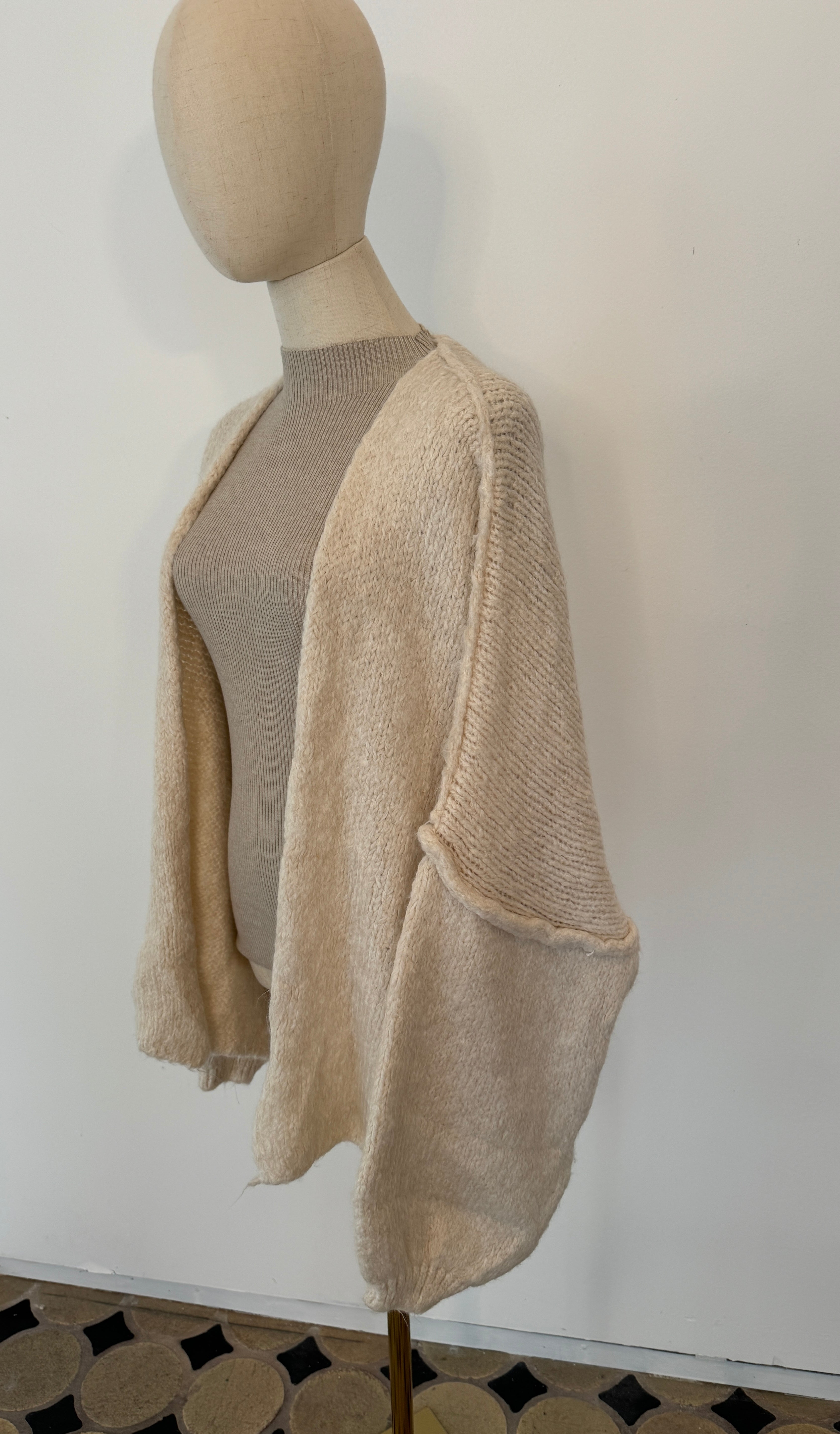 Strickjacke Oversize