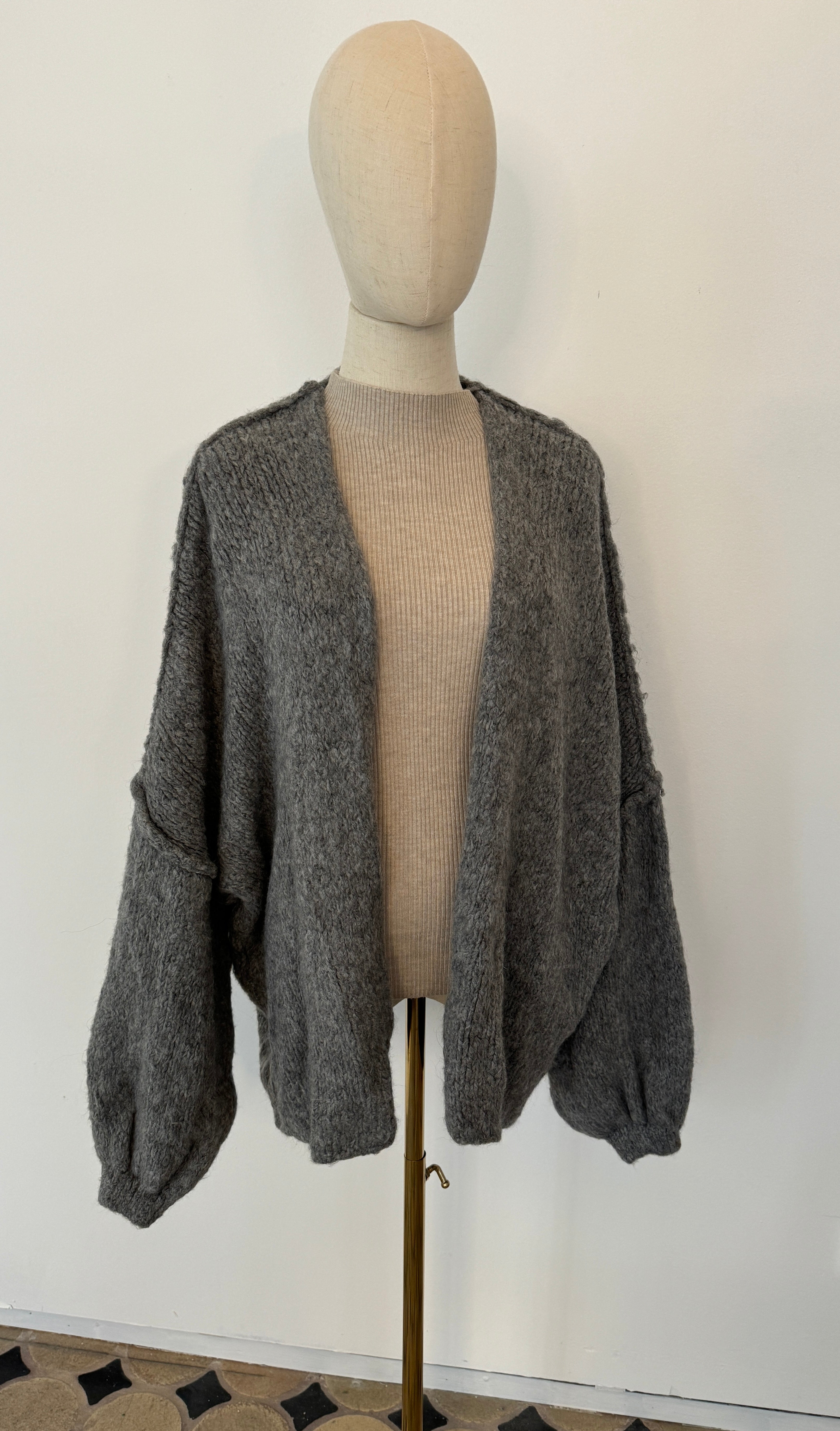 Strickjacke Oversize