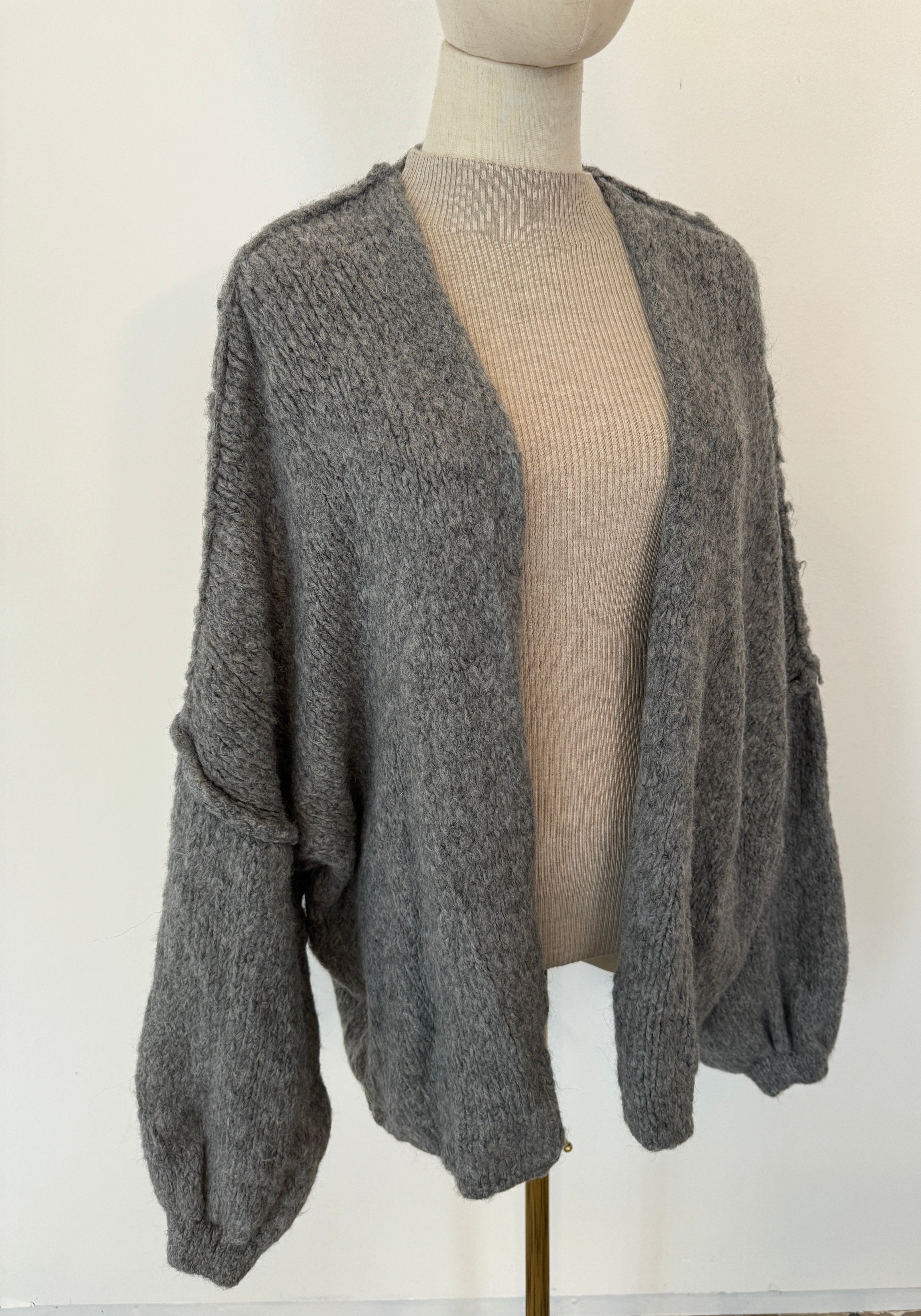 Strickjacke Oversize