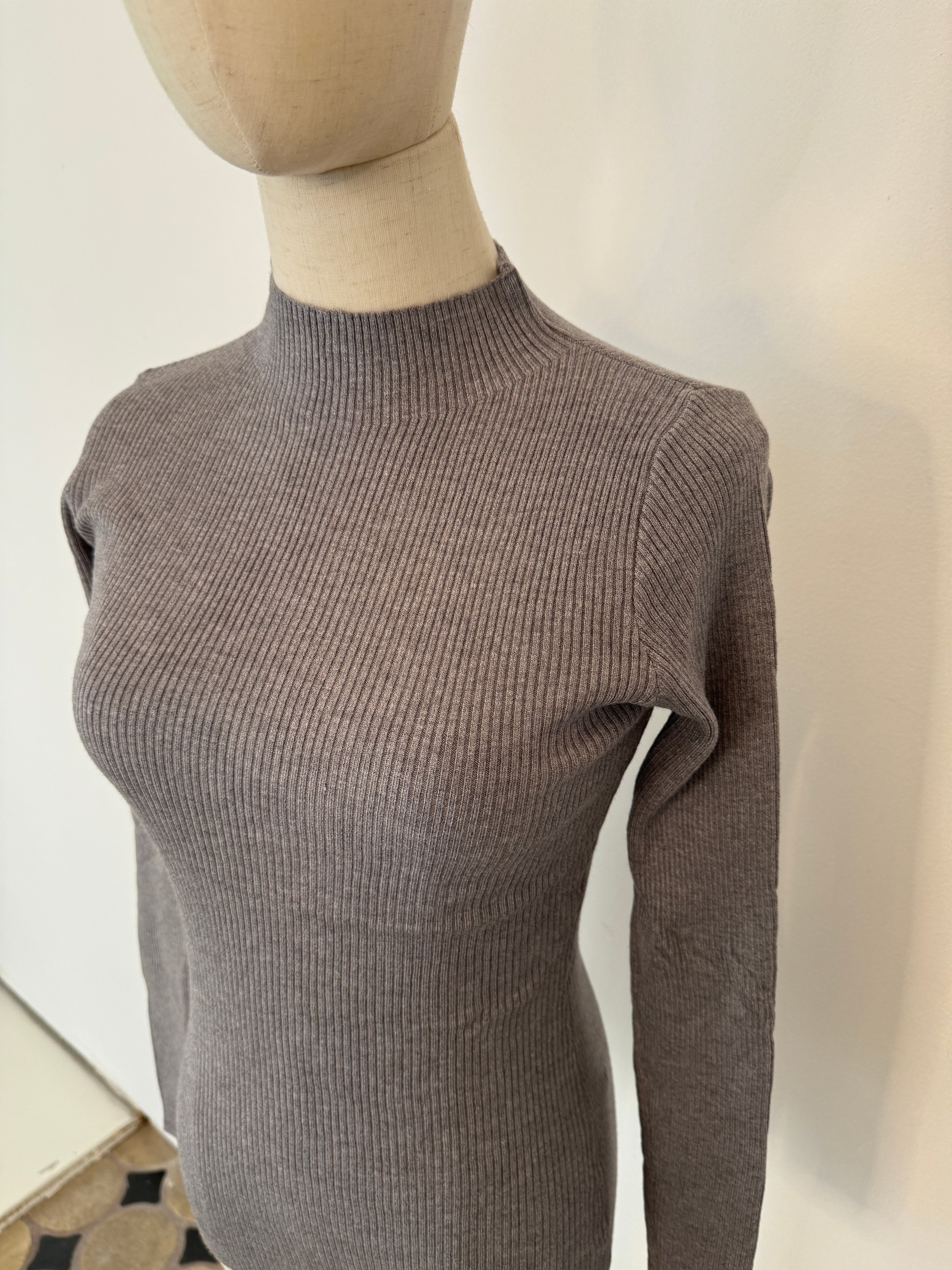Longsleeve gerippt verschiedene Farben