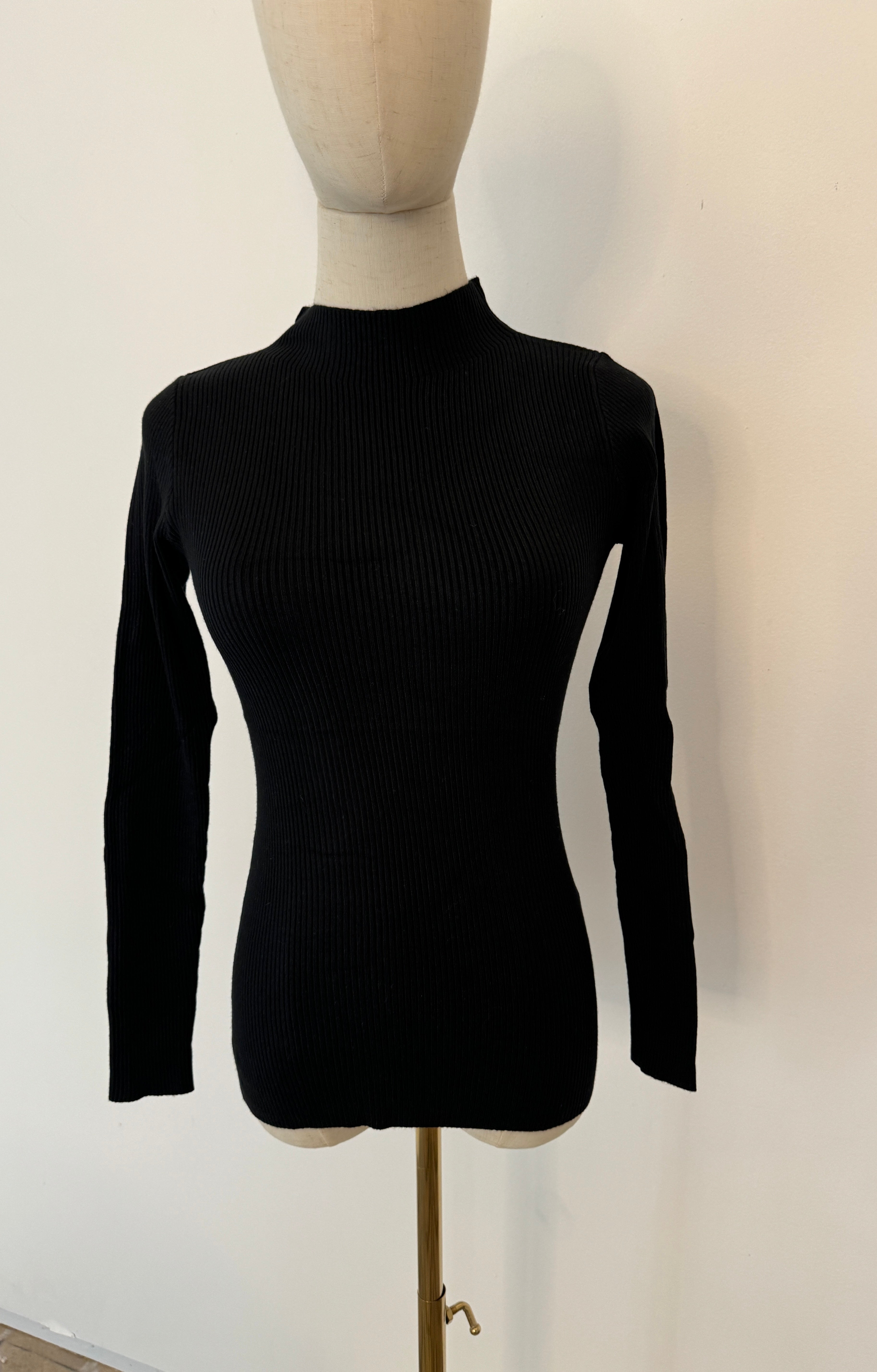 Longsleeve gerippt verschiedene Farben