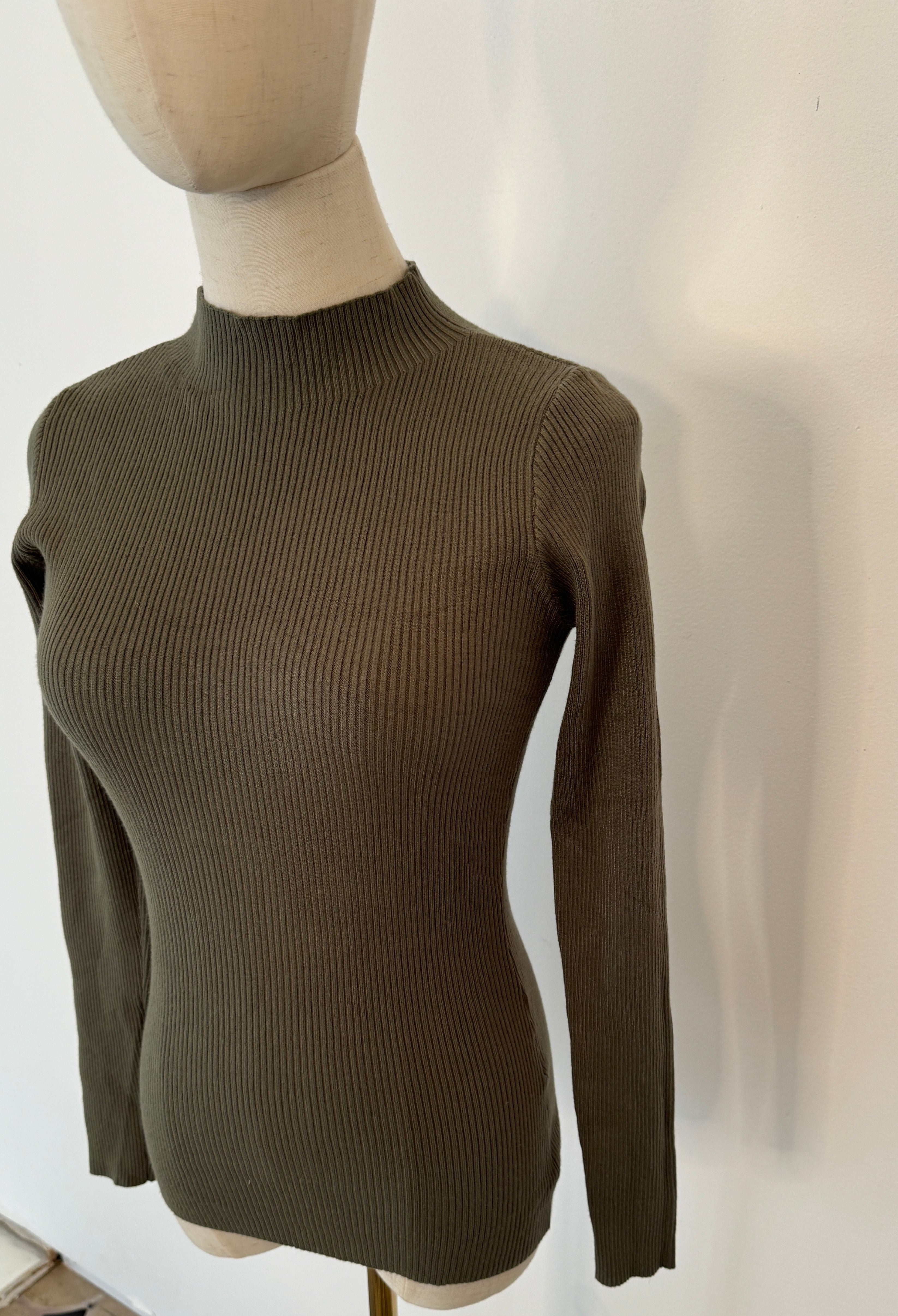 Longsleeve gerippt verschiedene Farben