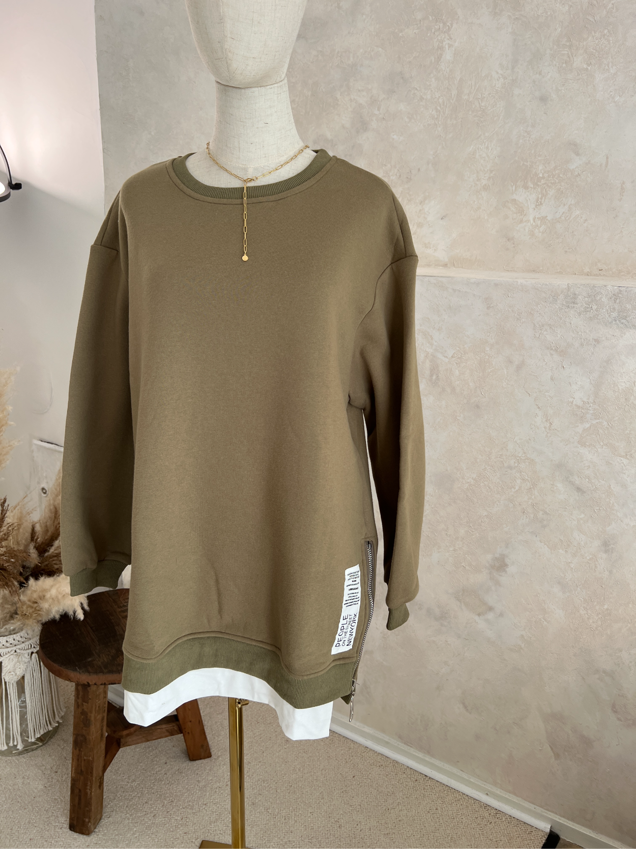 Sweater Pullover versch. Farben