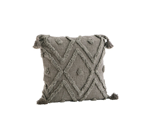 Kissenbezug Taupe Tufted Madam Stoltz